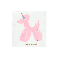 Witty "Party Animal" Cocktail Napkins - 20 Pk S9332 - Pretty Day