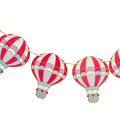 Hot Air Balloon Party Garland Banner S1162 - Pretty Day