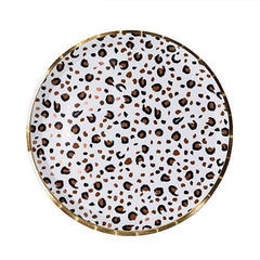Animal Print Leopard Paper Party Plates S9198 - Pretty Day