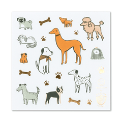 Bow Wow Sticker Set - 4 Pack S2074 - Pretty Day