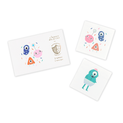 Little Monsters Temporary Tattoos - 2 Pack S0084 - Pretty Day