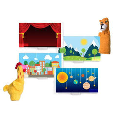 Mini Travel Play Kit- Puppet Show On-the-Go S0124 - Pretty Day