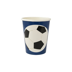 Sports Soccer Party Cups- 8pk S9327 - Pretty Day