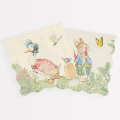 Peter Rabbit Party Napkins Large 16pk. - Pretty Day