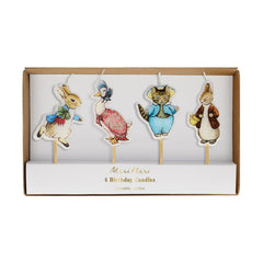 Peter Rabbit Party Birthday Candles - Pretty Day