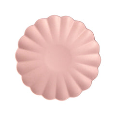 Meri Meri Pink Small Bamboo Fiber Reusable Plates (6 Pack) S7104 - Pretty Day