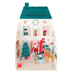 Santa's House Pop Up Advent Calendar M1058 - Pretty Day