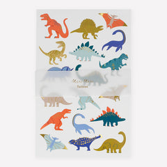 Dinosaurs Tattoo Sheets (x 2 sheets) S3086 - Pretty Day