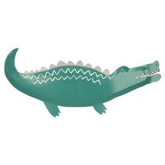 Crocodile Safari Party Plates- 8pk S9073 - Pretty Day