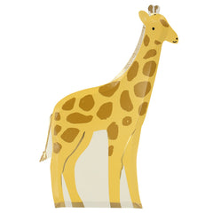 Giraffe Safari Party Plates- 8pk S0116 - Pretty Day