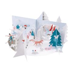 Meri Meri Winter Wonderland Paper Craft Advent Calendar S0111 S4125 - Pretty Day