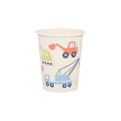 Construction Truck Party Cups S4217 S4218 - Pretty Day