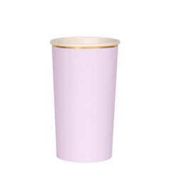 Lilac Pastel Purple Tall Cups S2183 - Pretty Day