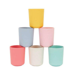 Meri Meri Bamboo Fibre Reusable Pastel Cups (6 Pack) S3149 - Pretty Day