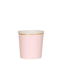 Small Light Pink Pastel Short Cups - 8 packS5167 S5166 - Pretty Day