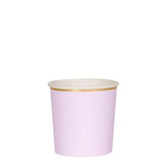 Small Lilac Pastel Purple Short Tumbler Cups  S1184 - Pretty Day