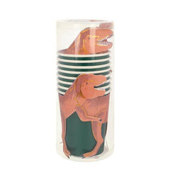 T-Rex Dinosaur Party Cups S9027/28 - Pretty Day