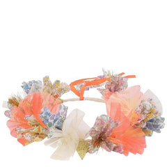 Fabric Flower Crown Headband S5099 - Pretty Day