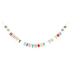 Happy Birthday To You Mini Banner S1090 - Pretty Day