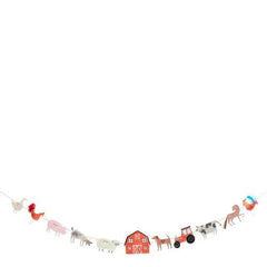On The Farm Large Party Garland Banner S0155 - Pretty Day