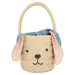 Meri Meri Woven Dog Bucket Bag  S9099 - Pretty Day