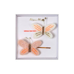 Meri Meri Felt Butterfly Hair Pins S1170 - Pretty Day