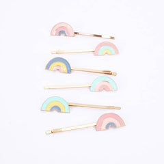 Rainbow Enamel Hair Pins S1148 - Pretty Day
