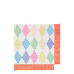 Circus Fringe Napkins - Large - 20 pack  S8043 - Pretty Day