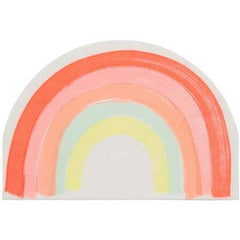 Meri Meri Watercolor Rainbow Large Paper Napkins - Pack of 20 S2008 - Pretty Day