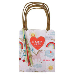 Meri Meri Unicorns & Rainbow Party Bags - Pack of 8 S4083 - Pretty Day