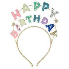 Happy Birthday Glitter Headband S0137 - Pretty Day