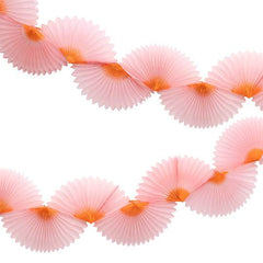 Pink Honeycomb Fan Garland S0006 - Pretty Day