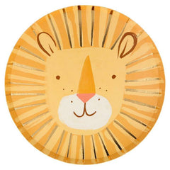 Lion Paper Party Plates S9096 - Pretty Day