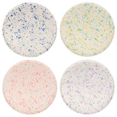 Meri Meri Speckled Paper Party Plate- Large - 8pk S9073 - Pretty Day