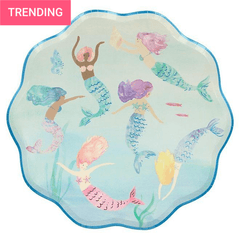 Mermaid Party Plates - Large S1018 - Pretty Day