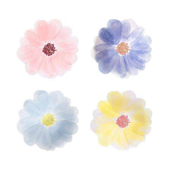 Multicolor Flower Garden Plates - Small- 8 pack S2037 - Pretty Day