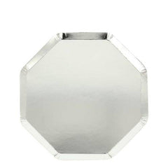 Silver Foil Mirror Plate - Small S1130 - Pretty Day