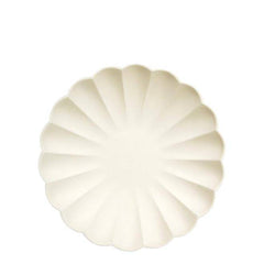 Simply Eco Friendly Party Ivory Cream Plates - Small- 8 pack  S9068 S9069 - Pretty Day