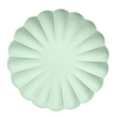 Simply Eco Friendly Party Mint Plates - Large- 8 pack  S9088 - Pretty Day