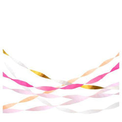 Pink Crepe Paper Streamers S4063 - Pretty Day