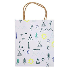 Meri Meri Woodland Camp Party Treat Bags - Pack of 8 S0150 - Pretty Day