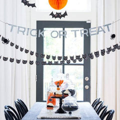 Halloween Trick or Treat Banner M0126 - Pretty Day
