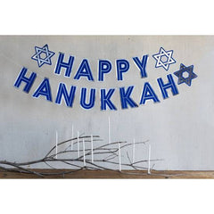 Happy Hanukkah Banner 9ft S5100 - Pretty Day