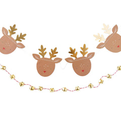 Reindeer and Bells Banner Set M1045 - Pretty Day