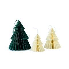 3D Honeycomb Christmas Trees - 3 Pack S3179 - Pretty Day