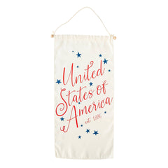 Canvas Hanging Door Pennant S8001 - Pretty Day