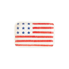 American Flag Shaped Paper Plate- 8 pk S2104 - Pretty Day