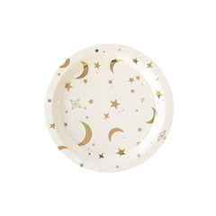 Celestial Stars and Moons Plates-8pk M0158 - Pretty Day
