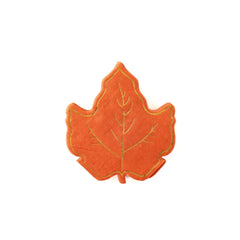 Harvest Maple Leaf Shaped Cocktail Napkin - 18 Pack S0074 - Pretty Day