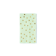Mint Polka Dot Napkins - 18 Pack S4131 - Pretty Day